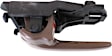 1997 Toyota Camry - 4-Piece Kit Front, Driver and Passenger Side Smooth Black Exterior Door Handle, With Key Hole, USA Built Vehicle, Sedan,  Includes (2) Exterior Door Handle and (2) Interior Door Handle
