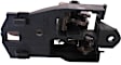 1997 Toyota Camry - 4-Piece Kit Front, Driver and Passenger Side Smooth Black Exterior Door Handle, With Key Hole, USA Built Vehicle, Sedan,  Includes (2) Exterior Door Handle and (2) Interior Door Handle
