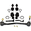 8-Piece Kit Suspension Kit, Includes (4) Ball Joint, (2) Tie Rod End and (2) Sway Bar Link