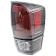 2017-2019 Toyota Tacoma - 4-Piece Kit Driver and Passenger Side Halogen Tail Light, With bulb(s), Includes (2) Bumper End and (2) Tail Light