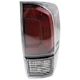 2017-2019 Toyota Tacoma - 4-Piece Kit Driver and Passenger Side Halogen Tail Light, With bulb(s), Includes (2) Bumper End and (2) Tail Light