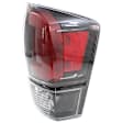 2017-2019 Toyota Tacoma - 4-Piece Kit Driver and Passenger Side Halogen Tail Light, With bulb(s), Includes (2) Bumper End and (2) Tail Light