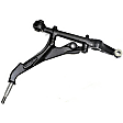 1993-1997 Honda Civic del Sol - 4-Piece Kit Front, Driver and Passenger Side, Lower Control Arm Kit, Includes (2) Ball Joint and (2) Control Arm