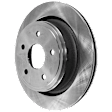 4-Wheel Set Front and Rear Brake Disc and Pad Kit, Plain Surface, 5 Lugs, Cast Iron, Semi-Metallic, Pro-Line Series, Includes (4) Disc and (2) Pad Set