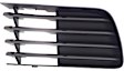 2009 Toyota Prius Base - 3-Piece Kit Front, Lower Bumper Grille, Textured Black,  Includes (1) Bumper Grille and (2) Fog Light Cover