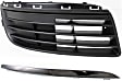 2-Piece Kit Front, Passenger Side Bumper Grille, Textured Black, Includes (1) Bumper Grille and (1) Bumper Trim