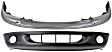 2-Piece Kit, Front, Lower Primed Bumper Cover, For Models With 2-Piece Bumper, Includes (1) Bumper and (1) Bumper Cover