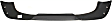 1998-2000 Ford Ranger - 2-Piece Kit, Front Bumper, Chrome, Includes (1) Bumper and (1) Valance