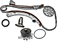 2-Piece Kit Timing Chain Kit, 1.8L, 4Cyl, Includes (1) Water Pump and (1) Timing Chain Kit