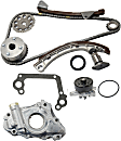 2007 Toyota Matrix - 3-Piece Kit Timing Chain Kit, DOHC, 1.8L 4Cyl,  Includes (1) Oil Pump, (1) Timing Chain Kit, and (1) Water Pump