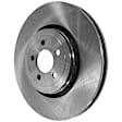 4-Wheel Set Front and Rear Brake Disc and Pad Kit, Plain Surface 5 Lugs Front-359.92 mm/Rear-320.04 mm Front-Semi-Metallic/Rear-Ceramic Pro-Line Series, Includes (4) Brake Disc and (2) Brake Pad Set
