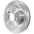 4-Wheel Set Front and Rear Brake Disc and Pad Kit, Plain Surface 5 Lugs Front-359.92 mm/Rear-320.04 mm Front-Semi-Metallic/Rear-Ceramic Pro-Line Series, Includes (4) Brake Disc and (2) Brake Pad Set