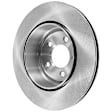 4-Wheel Set Front and Rear Brake Disc and Pad Kit, Plain Surface 5 Lugs Front-359.92 mm/Rear-320.04 mm Front-Semi-Metallic/Rear-Ceramic Pro-Line Series, Includes (4) Brake Disc and (2) Brake Pad Set