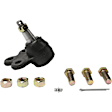 6-Piece Kit Front, Driver and Passenger Side Sway Bar Link, Includes (2) Ball Joint, (2) Sway Bar Link, and (2) Tie Rod End