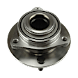 2-Wheel Set Front, Driver or Passenger Side Wheel Hub, 5 Lugs, With Bearing, Includes (2) Tie Rod End and (2) Wheel Hub