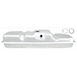 3-Piece Kit Galvanized Steel Fuel Tank, 34 gallons / 129 liters, Includes (1) Fuel Tank, (1) Fuel Sending Unit and (1) Fuel Tank Strap