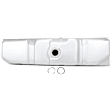 3-Piece Kit Galvanized Steel Fuel Tank, 34 gallons / 129 liters, Includes (1) Fuel Tank, (1) Fuel Sending Unit and (1) Fuel Tank Strap