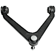 6-Piece Kit Front, Driver and Passenger Side, Upper Control Arm, includes (2) Ball Joint, (2) Control Arm, and (2) Tie Rod End