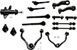 15-Piece Kit Front, Driver and Passenger Side, Upper Control Arm