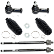 6-Piece Kit Steering Rack Boot, 6-Piece Kit,  Includes (2) Steering Rack Boot and (4) Tie Rod End