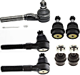 7-Piece Kit Front Suspension Kit, Includes (4) Ball Joint and (3) Tie Rod End