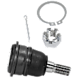 2005 Nissan Titan - 6-Piece Kit Front, Driver and Passenger Side Suspension Kit, Includes (4) Ball Joint and (2) Sway Bar Link