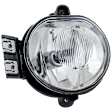 2-Piece Kit, Front, Driver Side Halogen Fog Light, With bulb(s), Includes (1) Fog Light and (1) Fog Light Trim