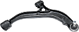 8-Piece Kit Front, Driver and Passenger Side, Lower Control Arm Kit, Includes (2) Control Arm, (2) Sway Bar Link, and (4) Tie Rod End