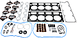 2-Piece Kit Engine Gasket Set, Overhaul, For lower block repair, Includes (1) Cylinder Head Gasket, (1) Engine Conversion Gasket Set