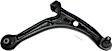 4-Piece Kit Front, Driver and Passenger Side, Lower Control Arm Kit, Includes (2) Control Arm and (2) Sway Bar Link