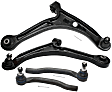 2003 Honda Pilot - 4-Piece Kit Front, Driver and Passenger Side, Lower Control Arm Kit,  Includes (2) Control Arm and (2) Tie Rod End