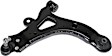 4-Piece Kit Front, Driver and Passenger Side, Lower Control Arm Kit, Includes (2) Control Arm and (2) Tie Rod End