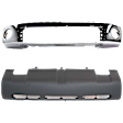 2-Piece Kit, Front Bumper, Chrome, Includes (1) Bumper and (1) Valance