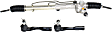 3-Piece Kit Steering Rack, Power, Includes (1) Steering Rack and (2) Tie Rod End