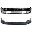 2019-2023 Ram 1500 Classic - 2-Piece Kit, Front, Upper and Lower Bumper, Chrome, Includes (1) Bumper and (1) Bumper Cover