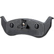 2-Wheel Set Rear Brake Disc and Pad Kit, Plain Surface 5 Lugs 294.89 mm, Includes (1) Brake Pad Set and (2) Brake Disc