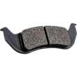 2-Wheel Set Rear Brake Disc and Pad Kit, Plain Surface 5 Lugs 294.89 mm, Includes (1) Brake Pad Set and (2) Brake Disc