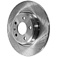 2-Wheel Set Rear Brake Disc and Pad Kit, Plain Surface 5 Lugs 299.97 mm, Includes (2) Brake Disc and (1) Brake Pad Set