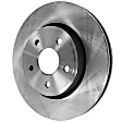 2006 Jeep Commander - 2-Wheel Set Front Brake Disc and Pad Kit, Plain Surface, 5 Lugs, 328 mm, 5.7L 8Cyl,  Includes (2) Disc and (1) Pad Set