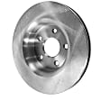 2006 Jeep Commander - 2-Wheel Set Front Brake Disc and Pad Kit, Plain Surface, 5 Lugs, 328 mm, 5.7L 8Cyl,  Includes (2) Disc and (1) Pad Set