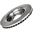 2018 Ford Expedition - 2-Wheel Set Front Brake Disc and Pad Kit, Plain Surface, 6 Lugs, 350.01 mm, 3.5L 6Cyl, Includes (2) Disc and (1) Pad Set