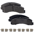 2018 Ford Expedition - 2-Wheel Set Front Brake Disc and Pad Kit, Plain Surface, 6 Lugs, 350.01 mm, 3.5L 6Cyl, Includes (2) Disc and (1) Pad Set