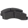 2018 Ford Expedition - 2-Wheel Set Front Brake Disc and Pad Kit, Plain Surface, 6 Lugs, 350.01 mm, 3.5L 6Cyl, Includes (2) Disc and (1) Pad Set