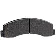 2018 Ford Expedition - 2-Wheel Set Front Brake Disc and Pad Kit, Plain Surface, 6 Lugs, 350.01 mm, 3.5L 6Cyl, Includes (2) Disc and (1) Pad Set