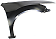 2-Piece Kit, Front, Passenger Side Fender, Includes (1) Fender and (1) Fender Liner