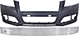 2-Piece Kit, Front Primed Bumper Cover, Includes (1) Bumper Cover and (1) Bumper Reinforcement