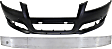 2-Piece Kit, Front Primed Bumper Cover, Includes (1) Bumper Cover and (1) Bumper Reinforcement