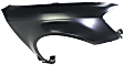 2009 Audi A3 - 2-Piece Kit Front, Passenger Side Fender, For Models Without Side Marker Light, Includes (1) Fender and (1) Fender Support