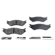8-Piece Kit Front and Rear Brake Disc and Pad Kit, Cross-drilled and Slotted, 5 Lugs, Semi-Metallic, Pro-Line Series, Includes (4) Brake Disc and (2) Brake Pad Set