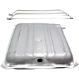 2-Piece Kit Galvanized Steel Fuel Tank, 16 gallons / 61 liters, Includes (1) Fuel Tank and (1) Fuel Tank Strap